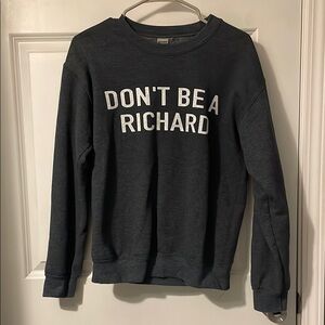 Heather Gray Novelty Sweatshirt